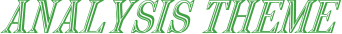ANALYSIS THEME